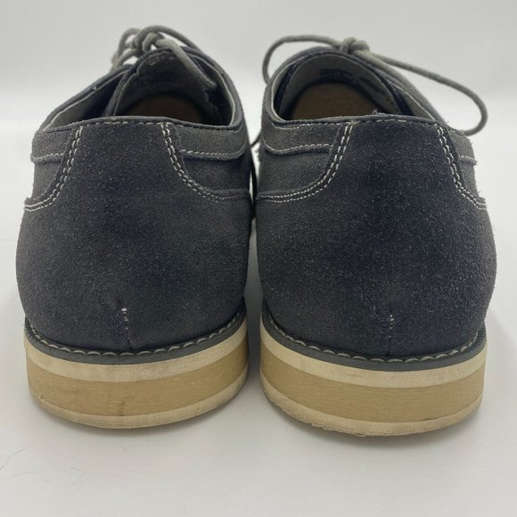 Steve Madden Men\'s Sojourn Canvas Oxfords Shoes Casual, Lace-Up Gray Size 13 main image 11
